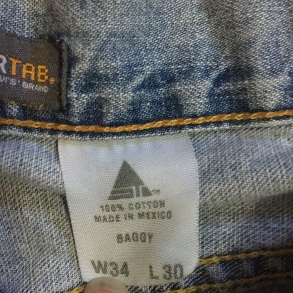 Vintage Levi’s Baggy Silver Tab HW  Booty Shorts - Picture 6 of 11